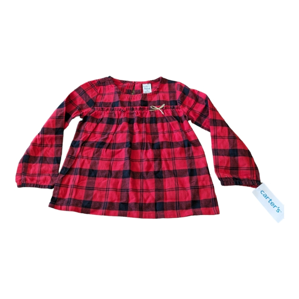 NWT Carter's Plaid Dress